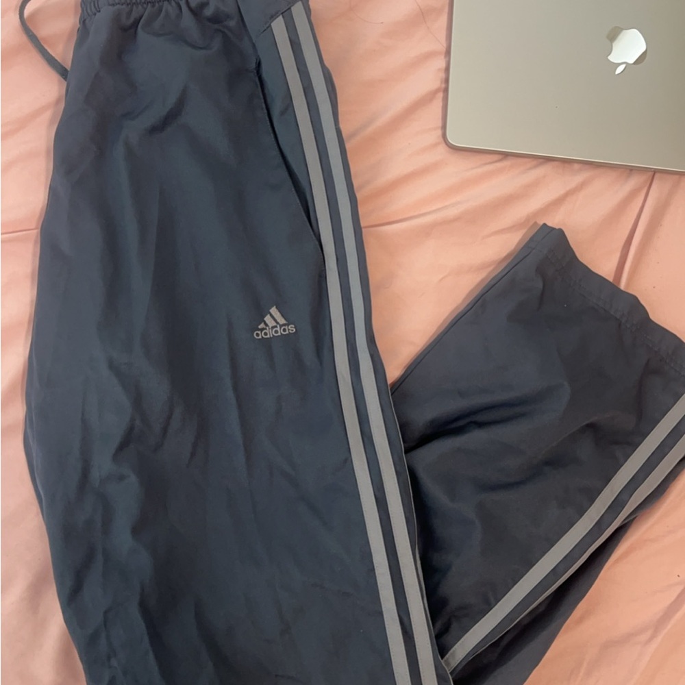 Adidas Gray Windbreaker Pants